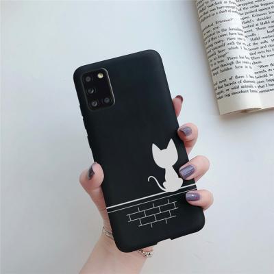 China Custom Back Shock Proof Silicone Soft Personalized Tpu Phone Case For Samsung Galaxy A31 Cover for sale