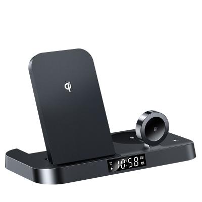 China 3 in 1 15w Magnetic Qi Wireless Stand Fast Charging Cell Phone Mobile Phone for iPhone for sale