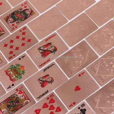 China Entertaiment Playing Cards Easy Shuffling Plastic PVC Waterproof Playing Cards Cool Black Poker Cards for Game and Party for sale