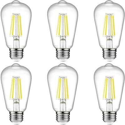 China Modern Vintage LED Edison Bulbs, ST58 Led Filament Bulb, Medium E26 Led Bulbs for sale