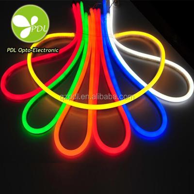 China Outdoor Decoration Led Flex Waterproof Multi-Color Changing 5050 SMD RGB 12V/24V Neon Flexible Led Neon Cable for sale