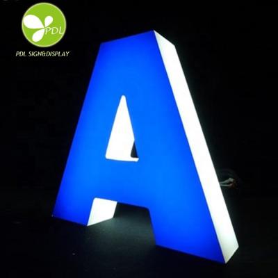 China Best Outdoor / Indoor Custom High Bright Acrylic 3D Led Letters Light Sign for sale