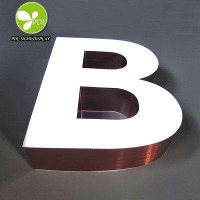 China Waterproof Led Aluminum Channel Strip Acrylic Aluminim Surface Plastic Letter for sale