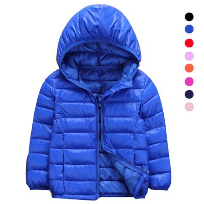 China Anti-Wrinkle Winter Coat Toddler Boys Lightweight Hooded Unisex Water Resistant Jackets for sale