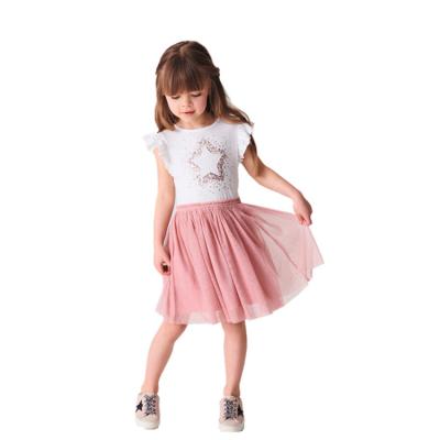 China Hot Sale Baby Kids Summer Princess Dress Fashion Print Breathable Girl Dresses for sale