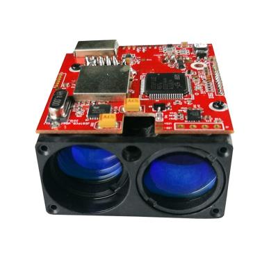 China 1000m MINI Digital Measuring RS232/TTL Interface Laser Range Finder Module 57*26*42MM for sale