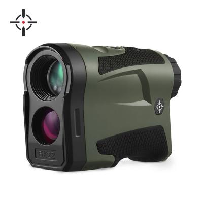 China Hot Sale Optical Instruments Laser Distance Measuring Golf Range Finder Hunting Rangefinder 118mm*75mm*40mm Long for sale