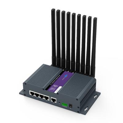 China Dual-core 5G/4G Industrial Router High Performance Smart 4G Router Supports NAT, DMZ, QOS for sale