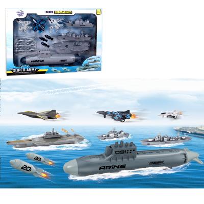 China Boys Toys Army Toy Guns Boat Military Other Products Aircraft Children Shooting Toys 41.5*7*28 for sale