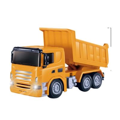 China RC Model 1:16 6 - Way Stunt Remote Control Dump Truck for sale