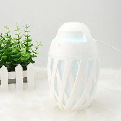 China Car 500ml 7 Color Changing LED Light Ultrasonic Air Humidifier New Design for sale