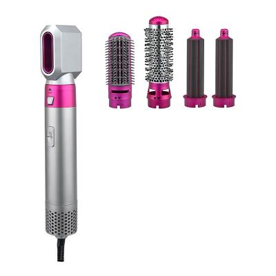 China Ionic Hot Selling 5 in 1 Hot Airbrush Hair Dryer Salon Home Use Styling Tool Airwrap Full Styler for sale