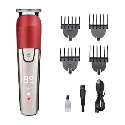 China Professional Blade Barber Clippers Hair Trimmer IPX6 Waterproof Razor Grooming Kit High Power Good Prices For Men for sale