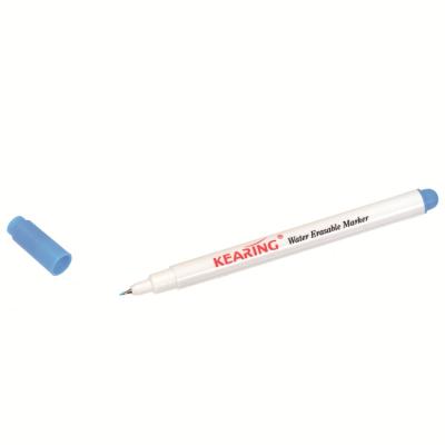 China Crafts& Apparel Industry Kearing 0.5MM Fine Tip Water Erasable Pen Fabric Marking Pen Blue Color For Tailors #WB05 for sale