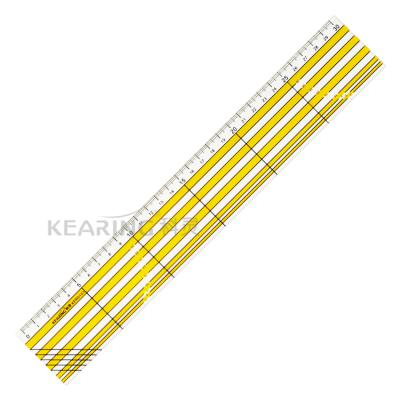 China Kearing 30cm Acrylic Plastic Patchwork Quilting Ruler for Sewing for sale