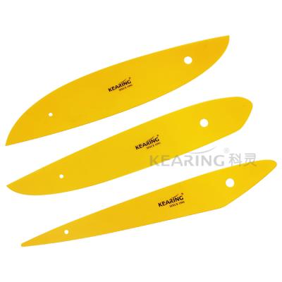 China Fashion Design Kearing French Curve 1303S Flexible Plastic Curve Rulers for Drawing Elips and Irregular Curves for sale