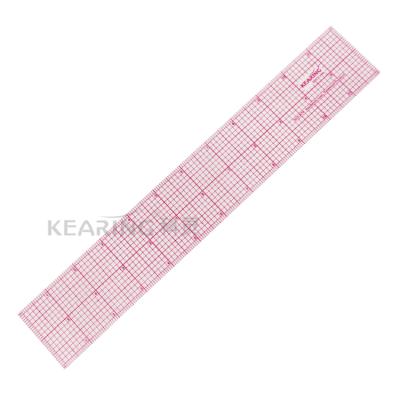 China Kearing B70 Model Making Plastic Scoring Ruler 12 Inch Model Making Short Flexible Ruler for sale