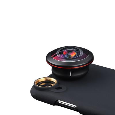 China 7 Layer Blue Coating Iboolo Fisheye Lens High Quality Universal Fisheye Lens For Smartphones for sale