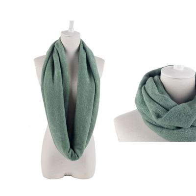 China Fashion 90% Soft Smooth Feeling Knitted Snood Loop Scarf Neck Scarf Soft Smooth Feeling Cotton+10% Acrylic Warmer Scarf for sale