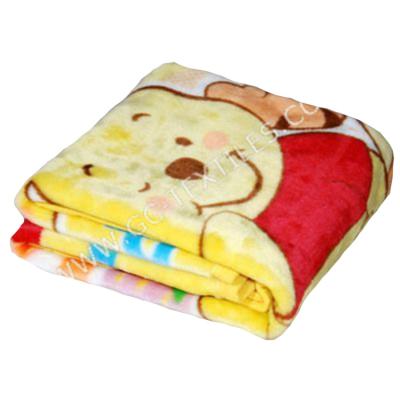 China Hot Sale Comfortable Baby Jacquard Polyester Mink Blanket Weighted Fleece Blanket Anti-pilling for sale