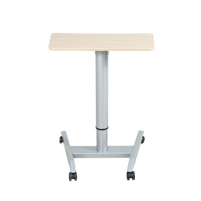 China Height Adjustable (Height) Aluminum Alloy Legs Table Electric Lift Table Smart Desk Rest To Stand Table for sale