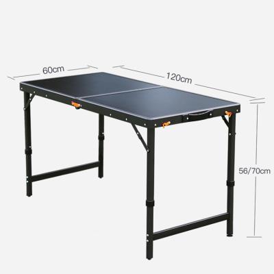 China Portable Folding Modern Professional Picnic Light Making Table for sale