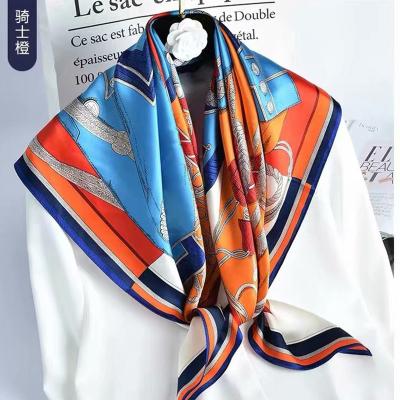 China Spring Autumn Winter All-Match Scarf Business Wear Summer Small Square Hangzhou Silk Scarf 100% Silk Towel Square Women for sale