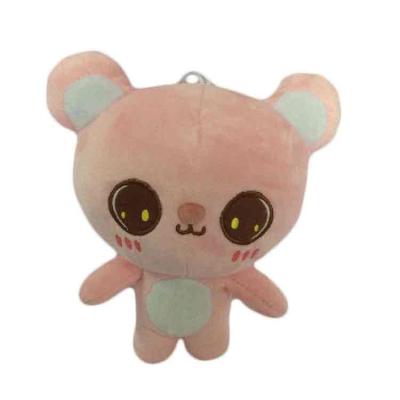 China Children Pink Cat Soft Toy With Suction Cup Stuffed Plush Toys Customized Gift for sale