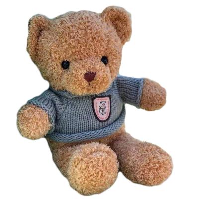 Κίνα κούκλα Teddy κουρελιών βελούδου 25cm η καφετιά αντέχει το δώρο γενεθλίων φίλων προς πώληση