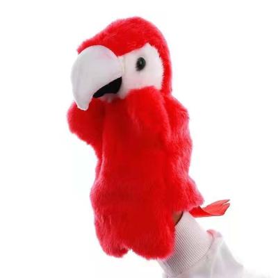 China 20cm Interesting Plush Animal Hand Puppets Soft Doll For Babies for sale