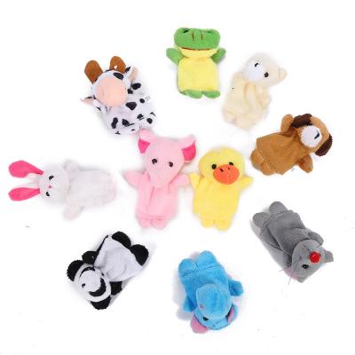 China Elementary School Students 15cm Plush Finger Puppets for sale