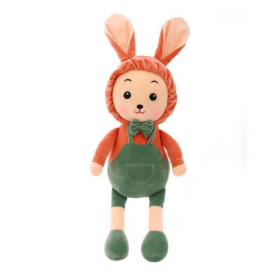 China Cute Creative Dress Long Ears Rabbit Plush Toy For Childern for sale