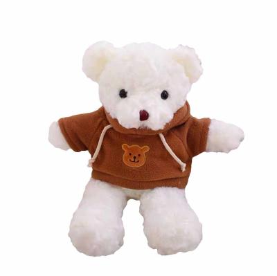 China ODM Nontoxic Soft Teddy Bear Plush Toys In Sweater for sale