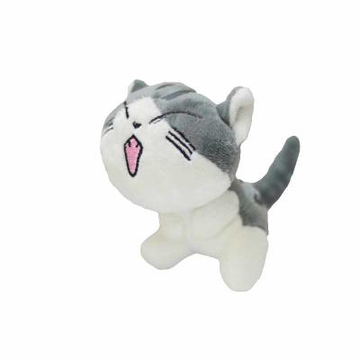 China 15cm Cat Plush Keychain With Polypropylene Cotton Filling for sale