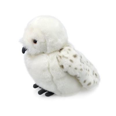 China EN71 Machine Washable Head Rotatable White Owl Plush Toy for sale