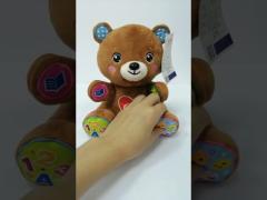 Multifunctional electric bear plush toy