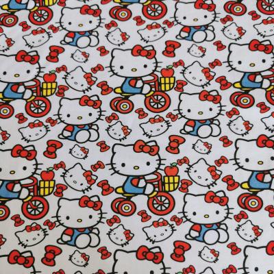 China Wholesale Digital Printed Pattern Anti-Static NO MOQ Customized Lycra 94% Cotton 6% Lycra Plain Jersey Knit Fabric For Kids Clothes for sale