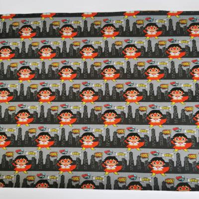 China 2021 new anti-static custom fabric 95% cotton 5% lycra digital printing fabric for baby clothing for sale