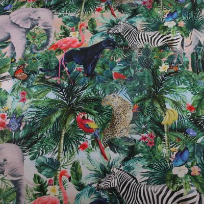 China Anti-Pull Price Per Meter Floral Chiffon Fabric Print Custom for sale