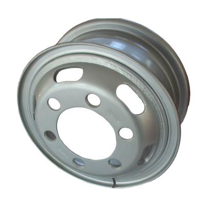 China 6.00-16 steel tube truck wheel rims for steel truck and trailer wheels supplier in china for sale