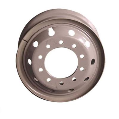 China 8 Holes And 10 Holes 8.50-20 Steel Tube Truck Wheels Rims Thickness 14mm Wheels Steel Rims for sale