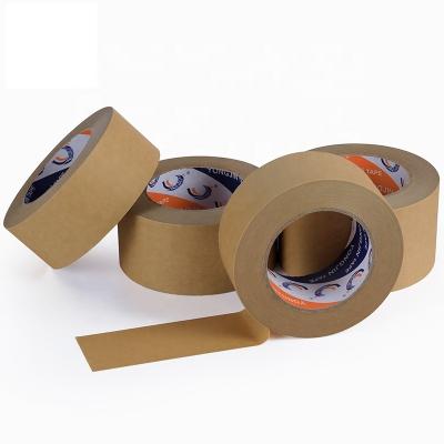 China China Waterproof Packing Logo Manufacturer White Kraft Water Tape Personalized Printed Roll Adhesive for sale