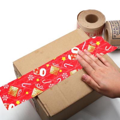 China YJP Waterproof Self Adhesive Reinforced Custom Bonded Kraft Dispenser Machine Cardboard Paper Strip Packaging Box for sale