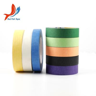 China Decoration Spray Paint Tarpaulin Furniture Tape Automovite Waterproof Indoor Pattern Masking Tape for sale