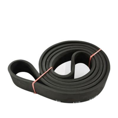 China Extrusion Tractor Black wear-resistant extruder traction flat belt for sale