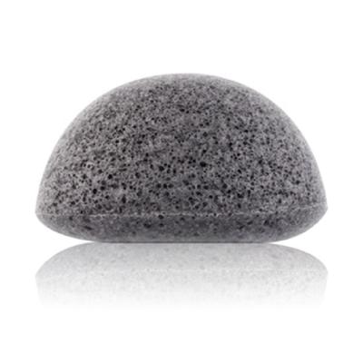 China Biodegradable Organic Bamboo Charcoal Face/Body Peel Deep Cleansing Konjac Sponge For Deep Cleansing Face for sale