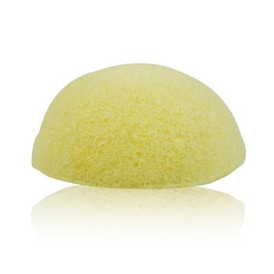 China Face/Body Lemon Deep Cleansing Konjac Sponge With Activated Charcoal Bamboo Facial Massager Cleaning Sponges for sale