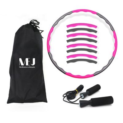 China Various Logo Fitness Massage Weighted Hoop Custom Made Durable For Adult Weight Loss for sale