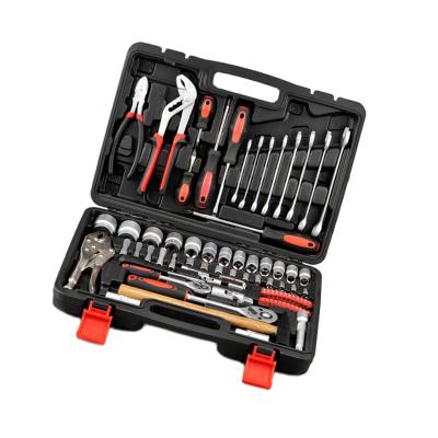 China Car Repairing 81PCS Combination Socket Wrench Tool Complete Kit Full Kit Part Tool Wrench Set In Tool Box for sale