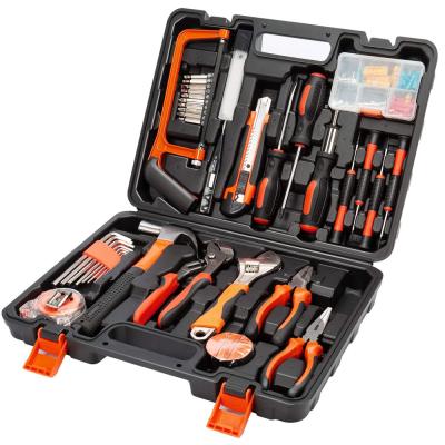 China Household Repair Tool Kit 100 Piece DIY Home Household Tool Kit Tool Box For Daily Repair for sale